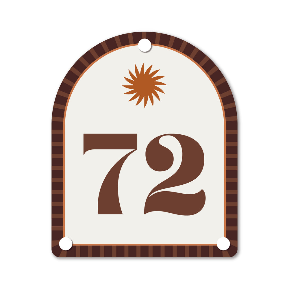 Walnut Brown | Mid-Century House Number