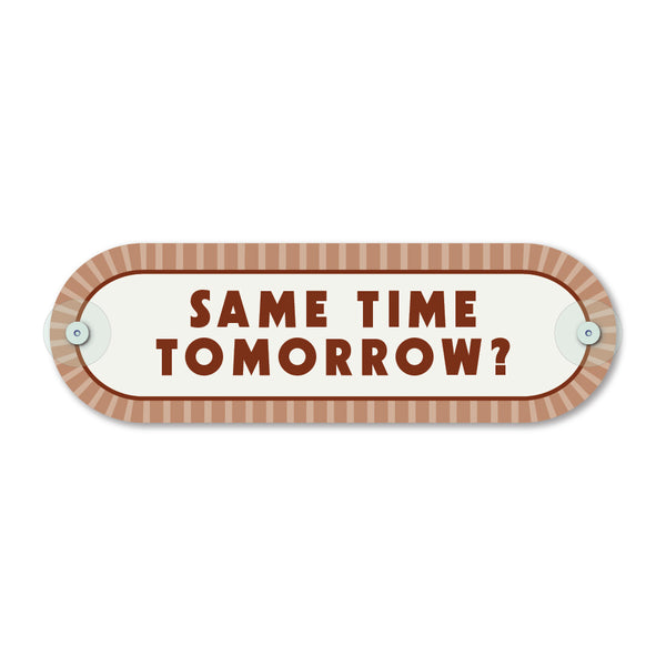 Custom Pill Plaque • Mousse Taupe