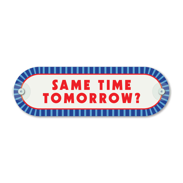 Custom Pill Plaque • Regatta Blue