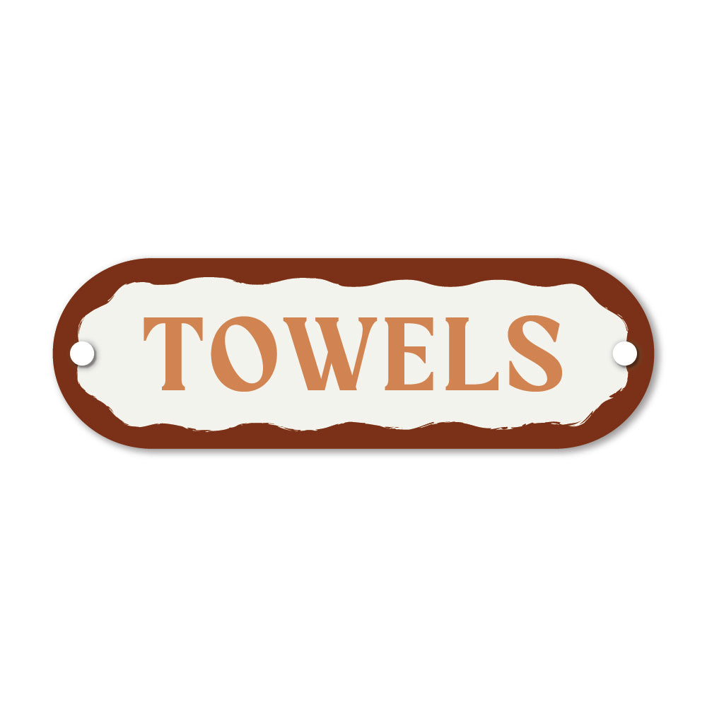 Custom Pill Plaque • Rust Maroon