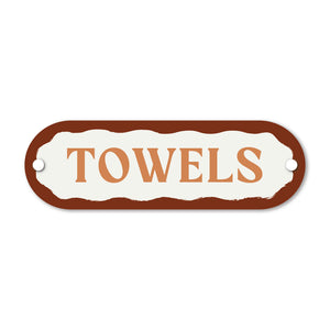 Custom Pill Plaque • Rust Maroon