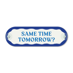 Mediterranean Pill Plaque • Santorini Blue