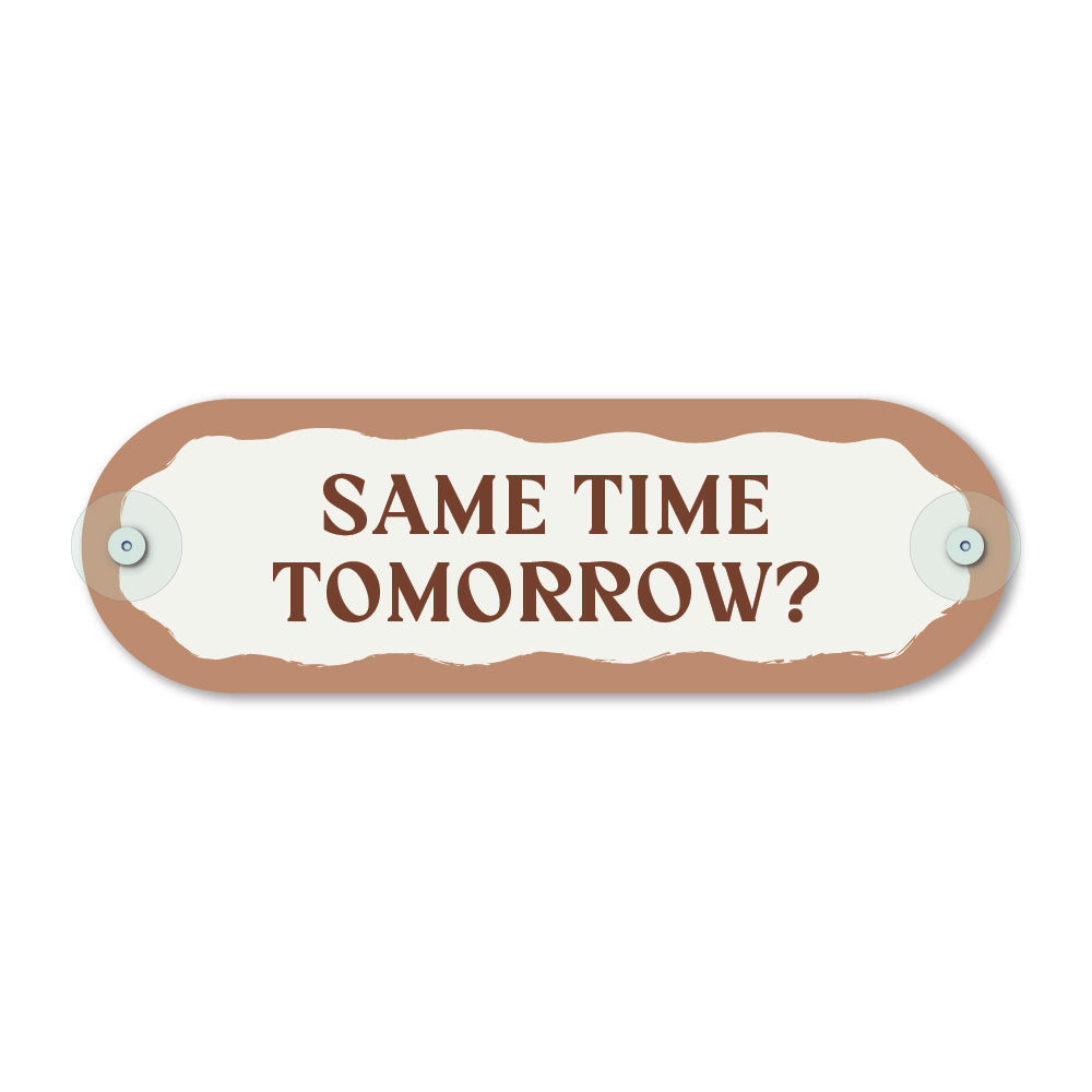 Custom Pill Plaque • Tuscany Taupe