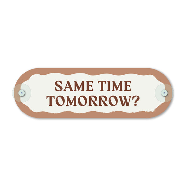 Custom Pill Plaque • Tuscany Taupe